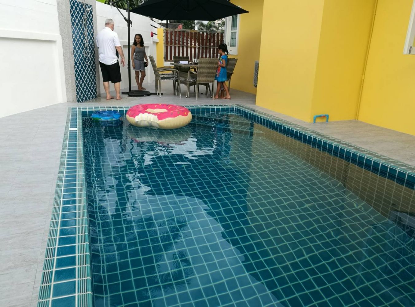 Swimming Pool at Moo Baan Ruan Pisa